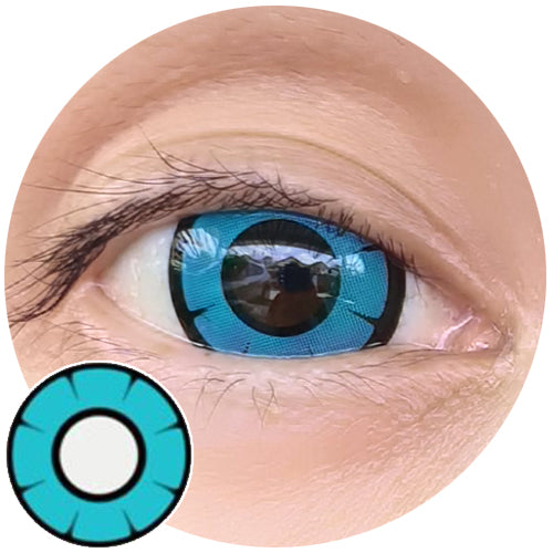 Kazzue Twilight Blue colored contacts