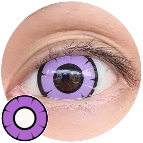 Kazzue Twilight Violet colored contacts