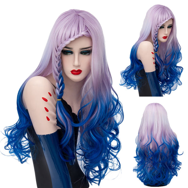 Lolita Wig - Lilac Waterfall Braided-Lolita Wig-UNIQSO