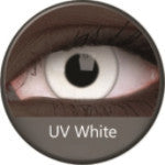 Phantasee UV Glow Crazy Lens White (2 lenses/pack)-UV Contacts-UNIQSO