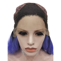 Premium Wig - Deep Root Neon Navy Lustrous Long Lace Front Wig-Lace Front Wig-UNIQSO