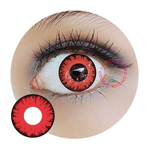 Sweety Crazy Vampire Red Halloween Contacts – UNIQSO