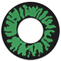 Sweety Crazy Aqua Panther (1 lens/pack)-Crazy Contacts-UNIQSO