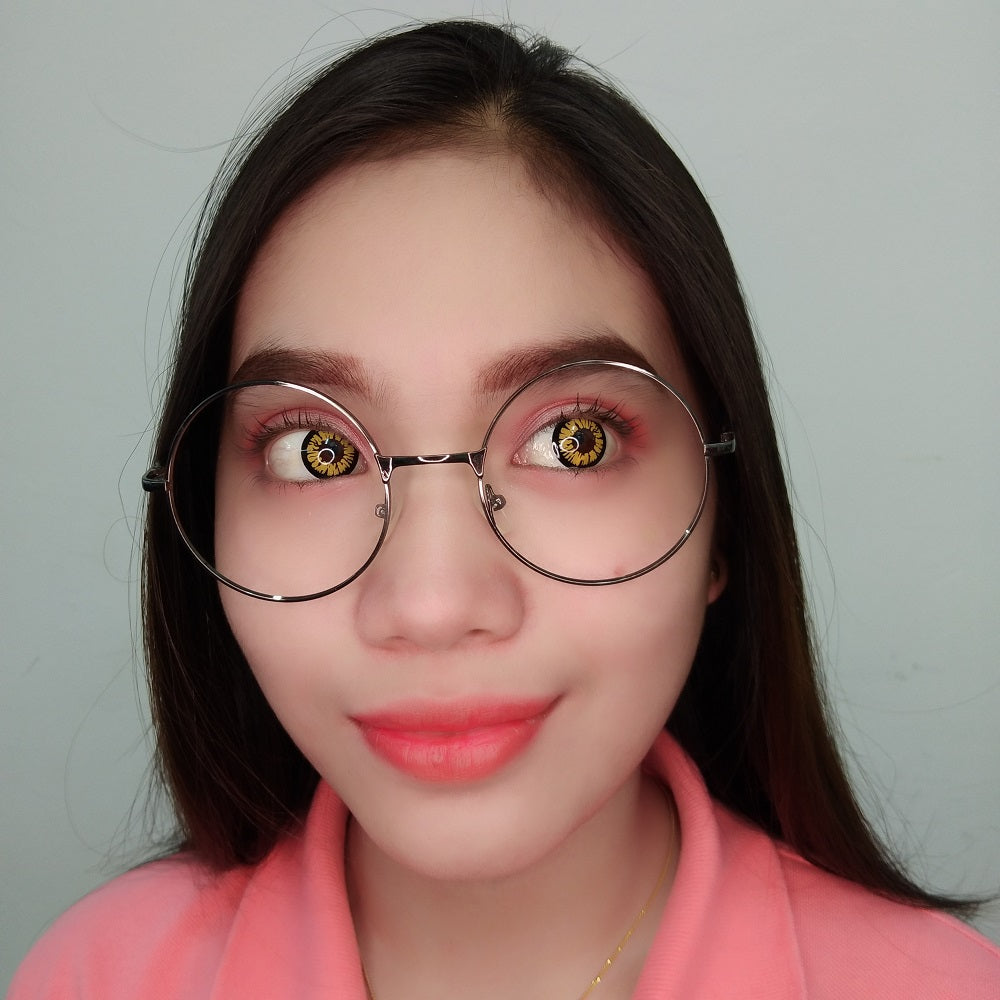 Sweety Crazy BT Yellow (1 lens/pack)-Crazy Contacts-UNIQSO