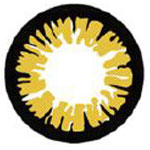 Sweety Crazy BT Yellow (1 lens/pack)-Crazy Contacts-UNIQSO