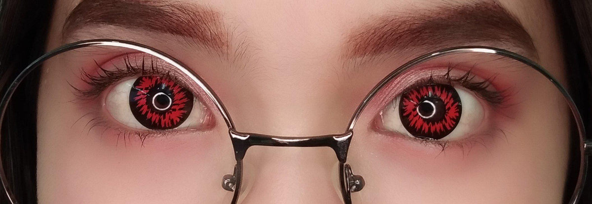 Sweety Crazy Enchanted Black (1 lens/pack)-Crazy Contacts-UNIQSO