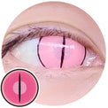 Sweety Crazy Light Pink Demon Eye / Cat Eye (1 lens/pack)-Colored Contacts-UNIQSO