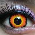 Sweety Crazy Orange Werewolf (1 lens/pack)-Crazy Contacts-UNIQSO