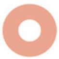 Sweety Crazy Pure Orange (1 lens/pack)-Crazy Contacts-UNIQSO