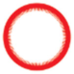 Sweety Crazy Saw White (1 lens/pack)-Crazy Contacts-UNIQSO