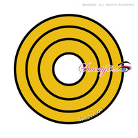 Sweety Crazy Yellow Rings (1 lens/pack)-Crazy Contacts-UNIQSO