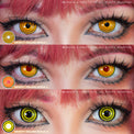 Sweety Crazy Yellow Rings V3 (1 lens/pack)-Crazy Contacts-UNIQSO
