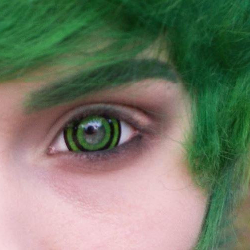 Sweety Mini Sclera Lens Green Goblin (1 lens/pack)-Mini Sclera Contacts-UNIQSO