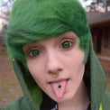 Sweety Mini Sclera Lens Green Goblin (1 lens/pack)-Mini Sclera Contacts-UNIQSO