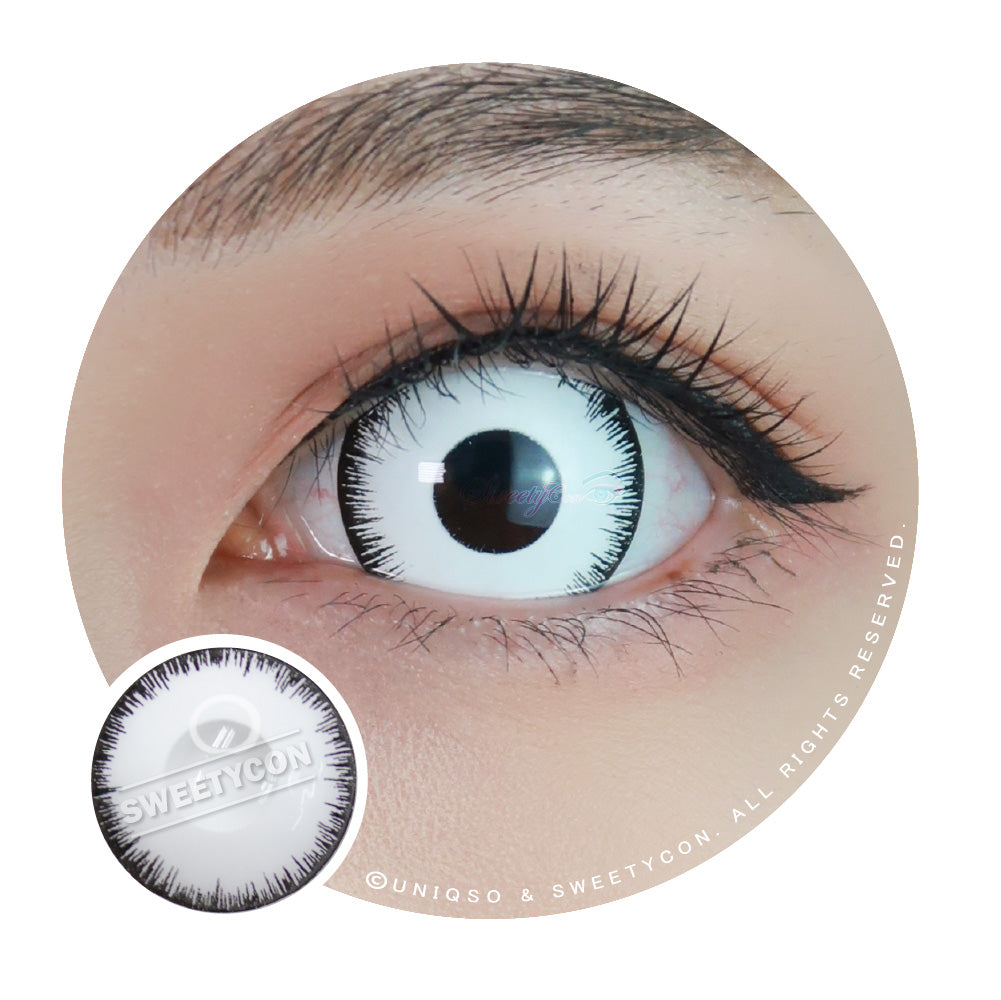 Mini Sclera Mystic White | Colored Contacts – UNIQSO