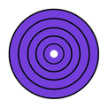 Sweety Mini Sclera Purple Rings (1 lens/pack)-Mini Sclera Contacts-UNIQSO