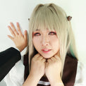 Sweety Momo Heart (1 lens/pack)-Colored Contacts-UNIQSO