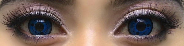 Sweety Blue Sharingan (1 lens/pack)-Colored Contacts-UNIQSO