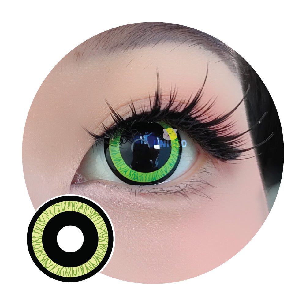 Tinted Green Contacts by Colorvue — UNIQSO