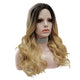 Rooted Dusty Blonde Long Wavy Daily Wig-Daily Wig-UNIQSO