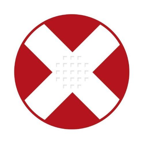 Sweety Crazy White Cross Red Eye (1 lens/pack)-Crazy Contacts-UNIQSO