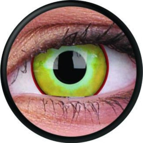 Colorvue Crazy Yellow Plague-Crazy Contacts-UNIQSO