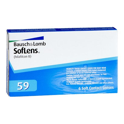 Bausch & Lomb Softlens 59 (6 lenses/pack)-Clear Contacts-UNIQSO