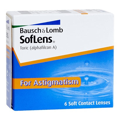 Bausch & Lomb Softlens Toric (6 lenses/pack)-Clear Contacts-UNIQSO