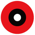 Sweety Reverse Red Ghoul Sclera Contacts (1 lens/pack)-Sclera Contacts-UNIQSO