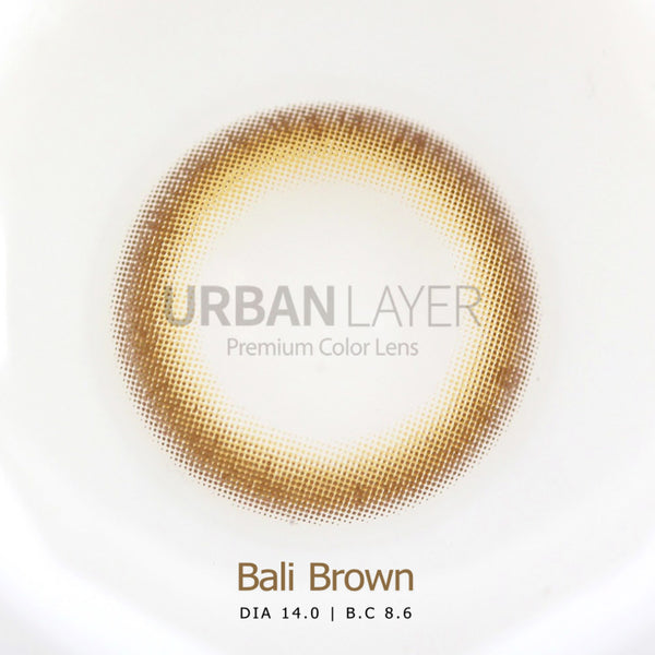 Urban Layer Bali Brown (1 lens/pack)-Colored Contacts-UNIQSO