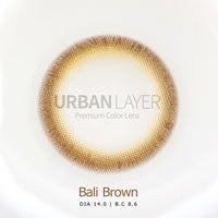 Urban Layer Bali Brown (1 lens/pack) [Exp: 12/2026]-Colored Contacts-UNIQSO