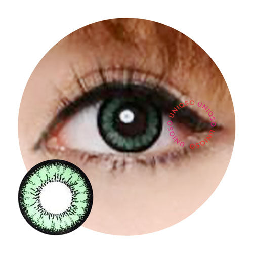 Barbie Angel Green (1 lens/pack)-Colored Contacts-UNIQSO