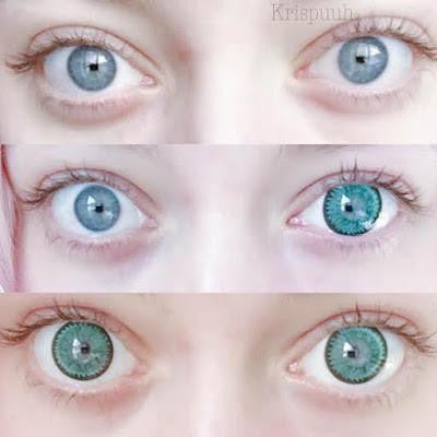 Western Eyes Nudy Green (1 lens/pack)-Colored Contacts-UNIQSO
