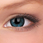 Phantasee BE Beautiful Blue (2 lenses/pack)-Colored Contacts-UNIQSO