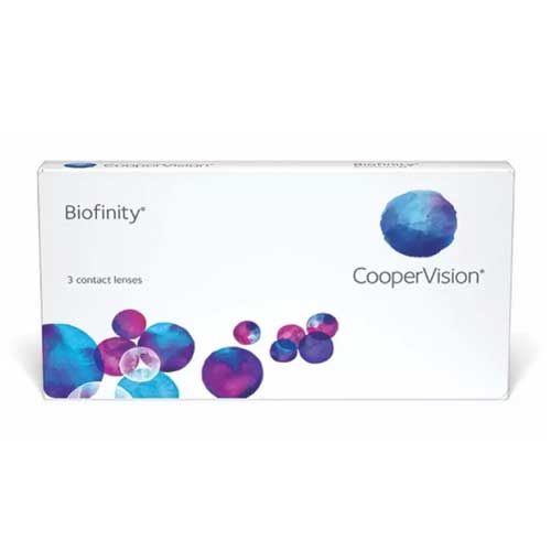 Biofinity (3 lenses/pack)-Clear Contacts-UNIQSO