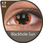 Phantasee Mini Sclera Lens Blackhole Sun (2 lenses/pack)-Mini Sclera Contacts-UNIQSO