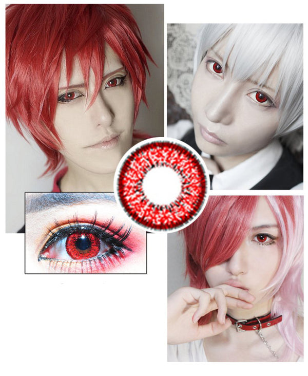 Sweety Super Red (1 lens/pack)-Colored Contacts-UNIQSO