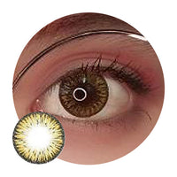 Sweety Colors Of The Wind No 14 Lemon Tea (1 lens/pack)-Colored Contacts-UNIQSO