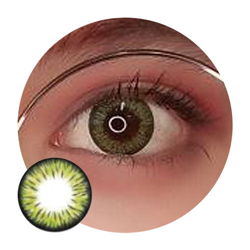 Sweety Colors Of The Wind No 16 Kiwi Sherbet-Colored Contacts-UNIQSO