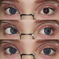 Sweety Colors Of The Wind No 30 Ice Flower (1 lens/pack)-Colored Contacts-UNIQSO