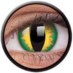 Colorvue Crazy Green Dragon Eyes - 3 Months (Prescription) (2 lenses/pack)-Crazy Contacts-UNIQSO