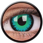 Colorvue Crazy Green Werewolf - 3 Months (Prescription)-Crazy Contacts-UNIQSO