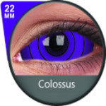 COLORED CONTACTS FULL EYES SCLERA VIOLET COLOSSUS - Lens Beauty Queen