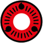 Coscon Sharingan Lens with Power - T05 (1 lens/pack)-Colored Contacts-UNIQSO