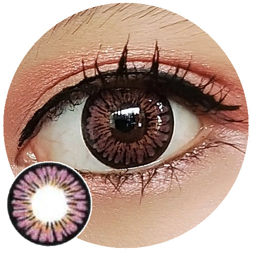 Sweety Colors Of The Wind No 2 Sweet Ruby (1 lens/pack)-Colored Contacts-UNIQSO