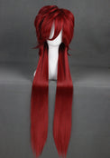Cosplay Wig - Black Butler - Grell Sutcliff-Cosplay Wig-UNIQSO
