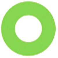 Sweety Crazy Pure Dark Green (1 lens/pack)-Crazy Contacts-UNIQSO