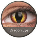 Colorvue Crazy Red Dragon eye - 3 Months (Prescription) (2 lenses/pack)-Crazy Contacts-UNIQSO