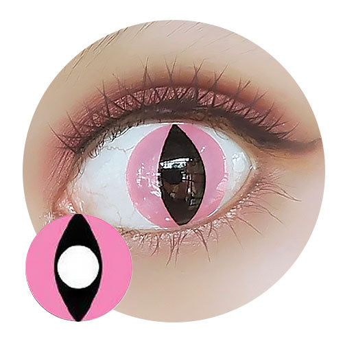 Sweety Crazy Pink Cat (1 lens/pack)-Crazy Contacts-UNIQSO