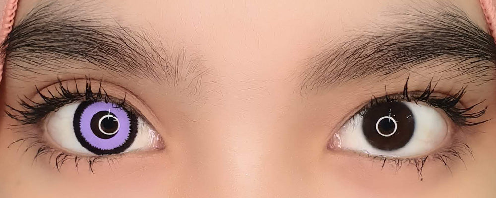 Sweety Crazy Mystic Purple (1 lens/pack)-Crazy Contacts-UNIQSO